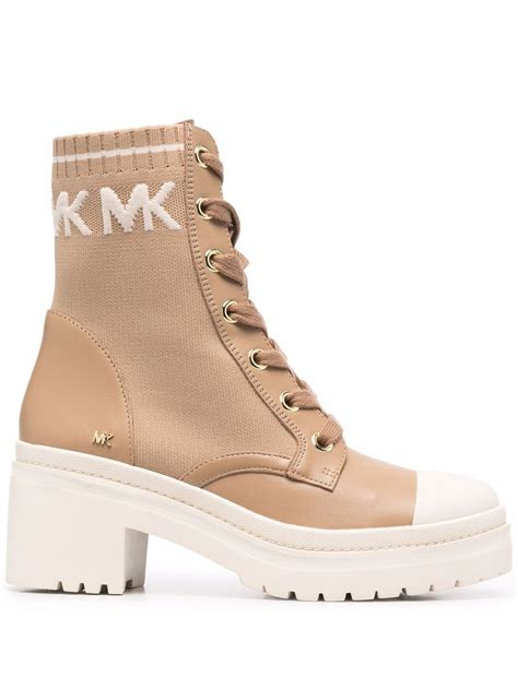 michael kors corey lace up shoes|Corey Logo Combat Boot .